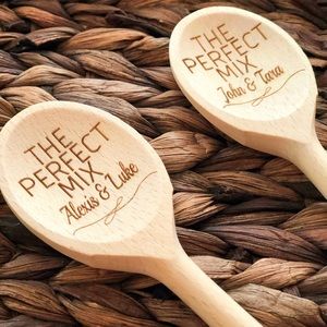 The Perfect Mix Engraved Spoon